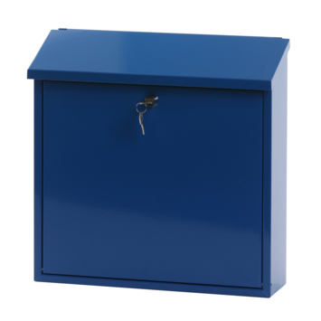 V-Part Brievenbus Malagan blauw