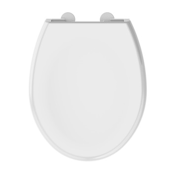 Allibert Lenti WC bril wit met softclose kunststof