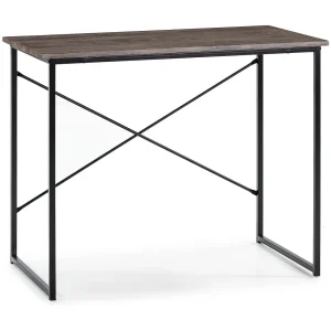 Bureau Cáceres Zwart, Computerbureau, Industriële Stijl Bureau Cáceres Zwart, Computerbureau, Industriële Stijl