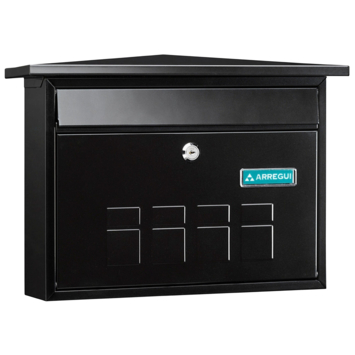 Arregui Brievenbus Deco Zwart