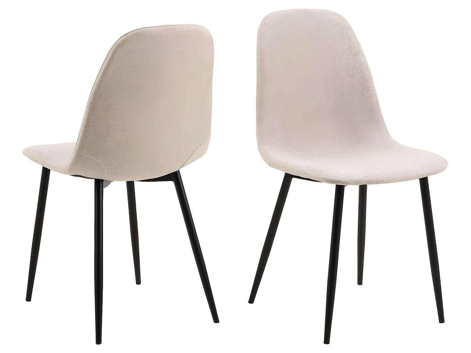 Cerise eetkamerstoel beige.