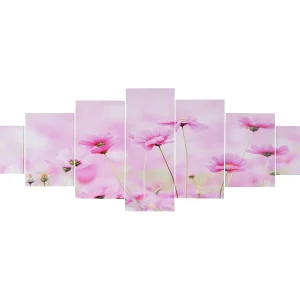 Canvas schilderij H375 XL Pauw (7 st.), Bloemen Canvas schilderij H375 XL Pauw (7 st.), Bloemen