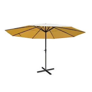 Carpi Pro parasol Ø 5m, crème zonder voet Carpi Pro parasol Ø 5m, crème zonder voet