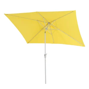 Castellammare parasol 2x3m kantelbaar, geel Castellammare parasol 2x3m kantelbaar, geel