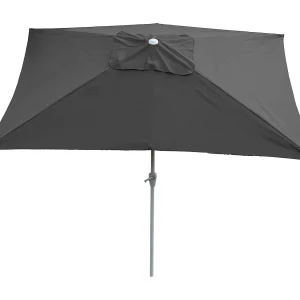Castellammare parasol 2x3m kantelbaar, antraciet Castellammare parasol 2x3m kantelbaar, antraciet