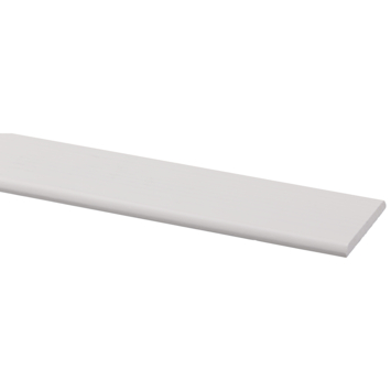 Afdeklijst grenen gegrond 6×44 mm 270 cm