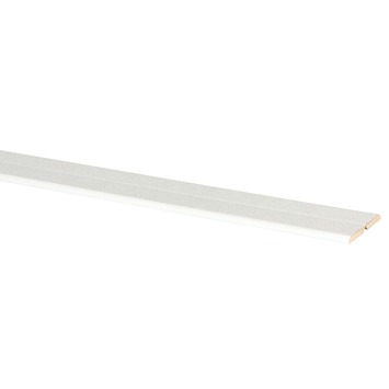 Agnes vouwhoek MDF wit fijn stuc 24×24 mm 260 cm