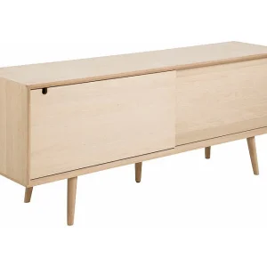 Canes dressoir massief eiken wit geloogd. Canes dressoir massief eiken wit geloogd.