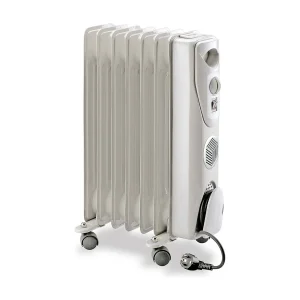 Chauffage d'appoint bain d'huile – 600/900/1500W – Blanc – Dio Chauffage d'appoint bain d'huile – 600/900/1500W – Blanc – Dio