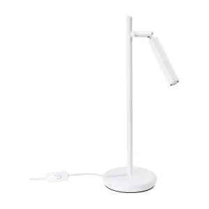 Bureaulamp PASTELO modern van – 1 lichtbronnen – L.14 x H.43 cm – wit Bureaulamp PASTELO modern van – 1 lichtbronnen – L.14 x H.43 cm – wit