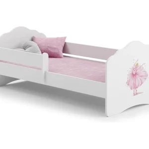 Cama de criança 140 x 70 colchão e estrado incluídos Kobi Wave Princess in the Crown Cama de criança 140 x 70 colchão e estrado incluídos Kobi Wave Princess in the Crown