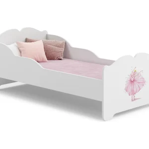 Cama de criança 160 x 80 com colchão e estrado incluídos Kobi Anna Princess in the Crown