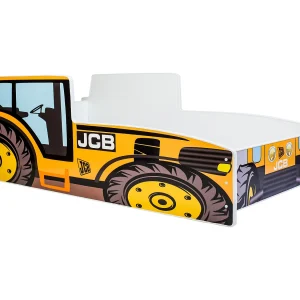 Cama de criança com colchão e estrado incluídos 160 x 80 Kobi Tractor Yellow Cama de criança com colchão e estrado incluídos 160 x 80 Kobi Tractor Yellow