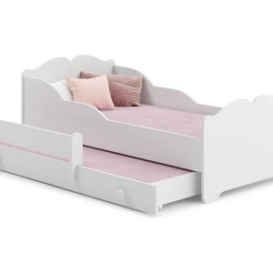 Cama dupla 160 x 80 com colchões e estrados incluídos Kobi Anna Cama dupla 160 x 80 com colchões e estrados incluídos Kobi Anna