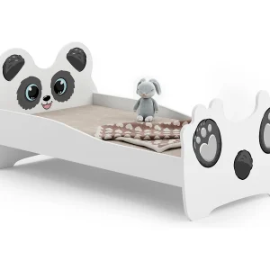 Cama de criança com colchão e estrado incluídos 140 x 70 Kobi Panda Cama de criança com colchão e estrado incluídos 140 x 70 Kobi Panda