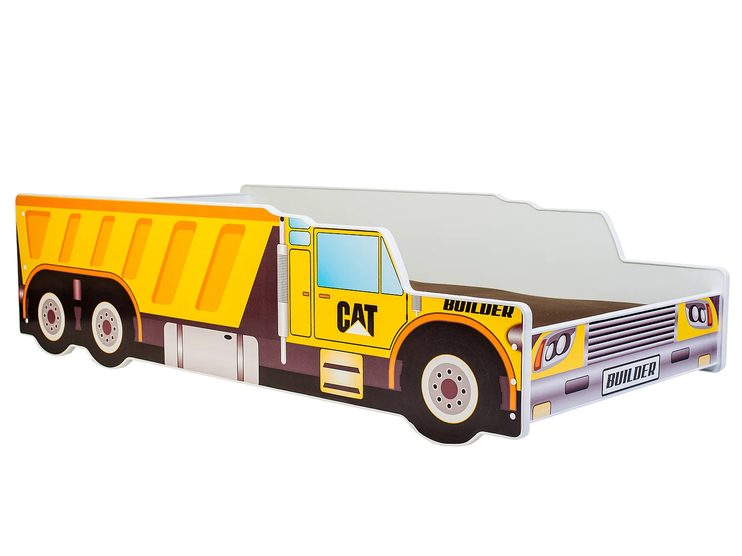 Cama de criança com colchão e estrado incluídos 160 x 80 Kobi Truck Tipper