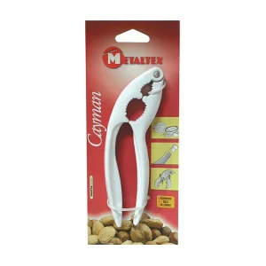 Cayman Metaaltext Aluminium Notenkraker en Schelpdierenopener Cayman Metaaltext Aluminium Notenkraker en Schelpdierenopener
