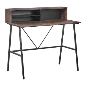Bureau HARISON Donkerbruin 100 cm 53 cm Bureau HARISON Donkerbruin 100 cm 53 cm