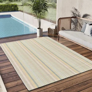 Buitentapijt – geometrisch – veelkleurig – 80×150 cm – MANILA