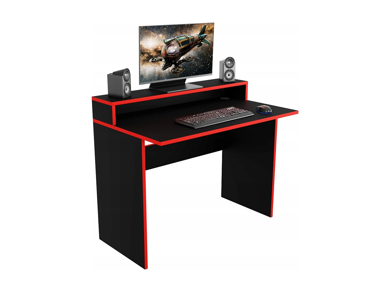 Bureau Gaming Computer voor Gamer Zwart