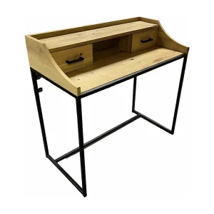 Bureau – 2 laden – massief eikenhout – BALTO
