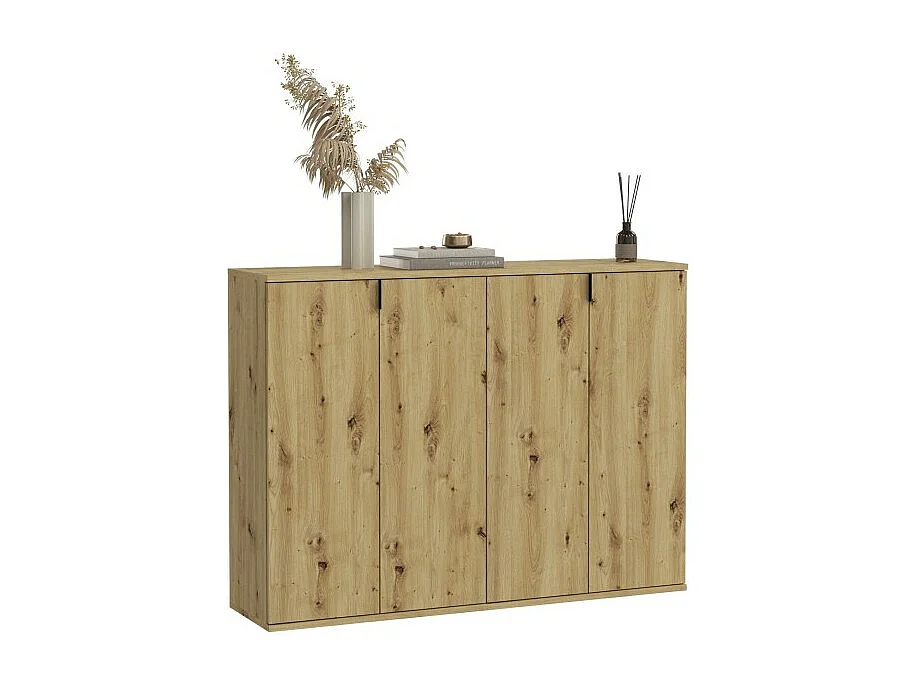 Buffetkast 4 deuren – Licht eiken – BODITE