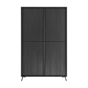 Buffet 4 deuren collectie SKY. Kleur zwart eiken Buffet 4 deuren collectie SKY. Kleur zwart eiken