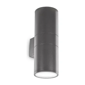 Buiten wandlamp 2 aluminium lampen met verschillende afwerkingen