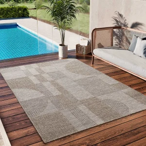 Buitentapijt – etnisch – natureltint – 126×190 cm – ORIA Buitentapijt – etnisch – natureltint – 126×190 cm – ORIA
