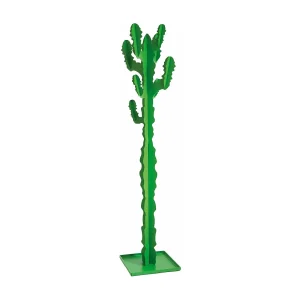 Cactus kapstok, 170 cm, vrijstaande ijzeren constructie, modern decoratief design voor slaapkamer, kantoor of entree, Made in Italy, groen Cactus kapstok, 170 cm, vrijstaande ijzeren constructie, modern decoratief design voor slaapkamer, kantoor of entree, Made in Italy, groen
