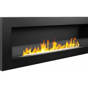 Cheminée bioéthanol murale cheminée bio 120×40 SIENA 120 Noir Cheminée bioéthanol murale cheminée bio 120×40 SIENA 120 Noir