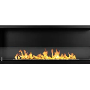 Cheminée bioéthanol encastrable d'angle biocheminée 120×45 SUTRI 120 DX Cheminée bioéthanol encastrable d'angle biocheminée 120×45 SUTRI 120 DX