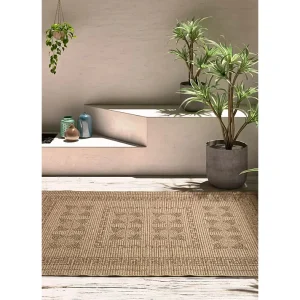 Buitentapijt – klassiek jute-effect – natureltint – 200×290 cm – ACRA