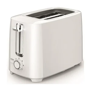 Broodrooster Kitchen Chef 2 sleuven 700W Wit – KSTOASTBLANC2T
