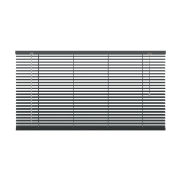 GAMMA aluminum jaloezie 25 mm antraciet (kleurnr. 226) 140×180 cm (bxh)