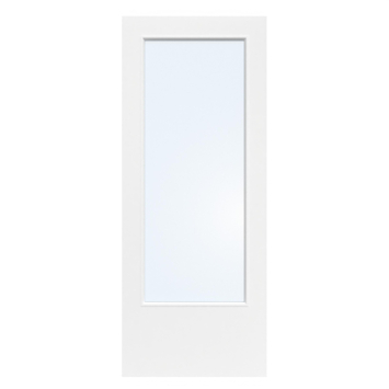 Arne & Bodil binnendeur ABD150 blank glas – wit afgelakt