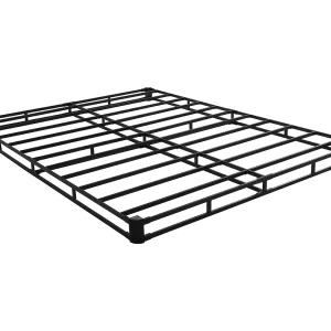 Boxspring voor Tweepersoonsbed SucceBuy Queensize Bedframe met Wasbare Stof, Stevige Metalen Structuur, Eenvoudige Montage, 2010 x 1510 x 102 mm Boxspring voor Tweepersoonsbed SucceBuy Queensize Bedframe met Wasbare Stof, Stevige Metalen Structuur, Eenvoudige Montage, 2010 x 1510 x 102 mm