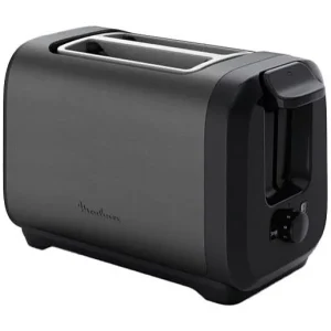 Broodrooster Moulinex Subito 2 sleuven LT5S08E0 Zwart inox Broodrooster Moulinex Subito 2 sleuven LT5S08E0 Zwart inox