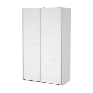 Catania schuifdeurkast 2 deuren 120x200cm wit. Catania schuifdeurkast 2 deuren 120x200cm wit.