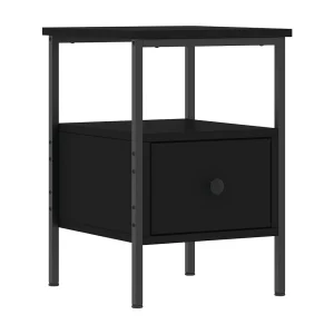Broadlands  Nachtkastje 34x36x50 cm bewerkt hout zwart