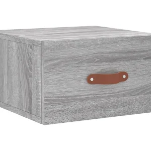 Brackettville Nachtkastje wandgemonteerd 35x35x20 cm grijs sonoma eikenkleur Brackettville Nachtkastje wandgemonteerd 35x35x20 cm grijs sonoma eikenkleur