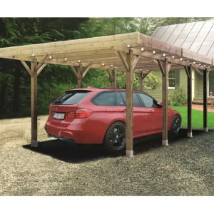 Carport base 4×5 hauteur 2,5m Solid Superia S7722 Carport base 4×5 hauteur 2,5m Solid Superia S7722