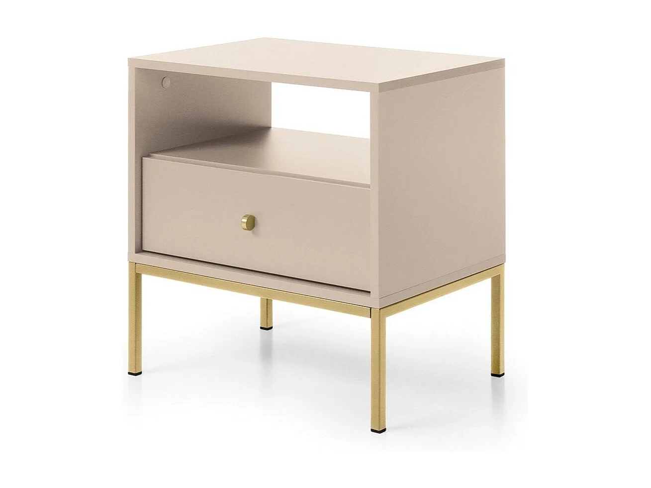 Chevet tafel 1 lade 54x56 cm