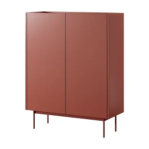 Buffet 2 deuren en houten lamellen 97×122 cm Buffet 2 deuren en houten lamellen 97×122 cm