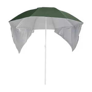 Ceyda Strandparasol met zijwanden 215 cm groen Ceyda Strandparasol met zijwanden 215 cm groen