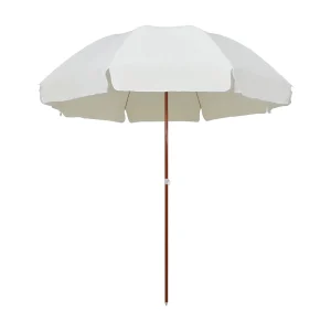 Brownsboro  Parasol met stalen paal 300 cm zandkleurig