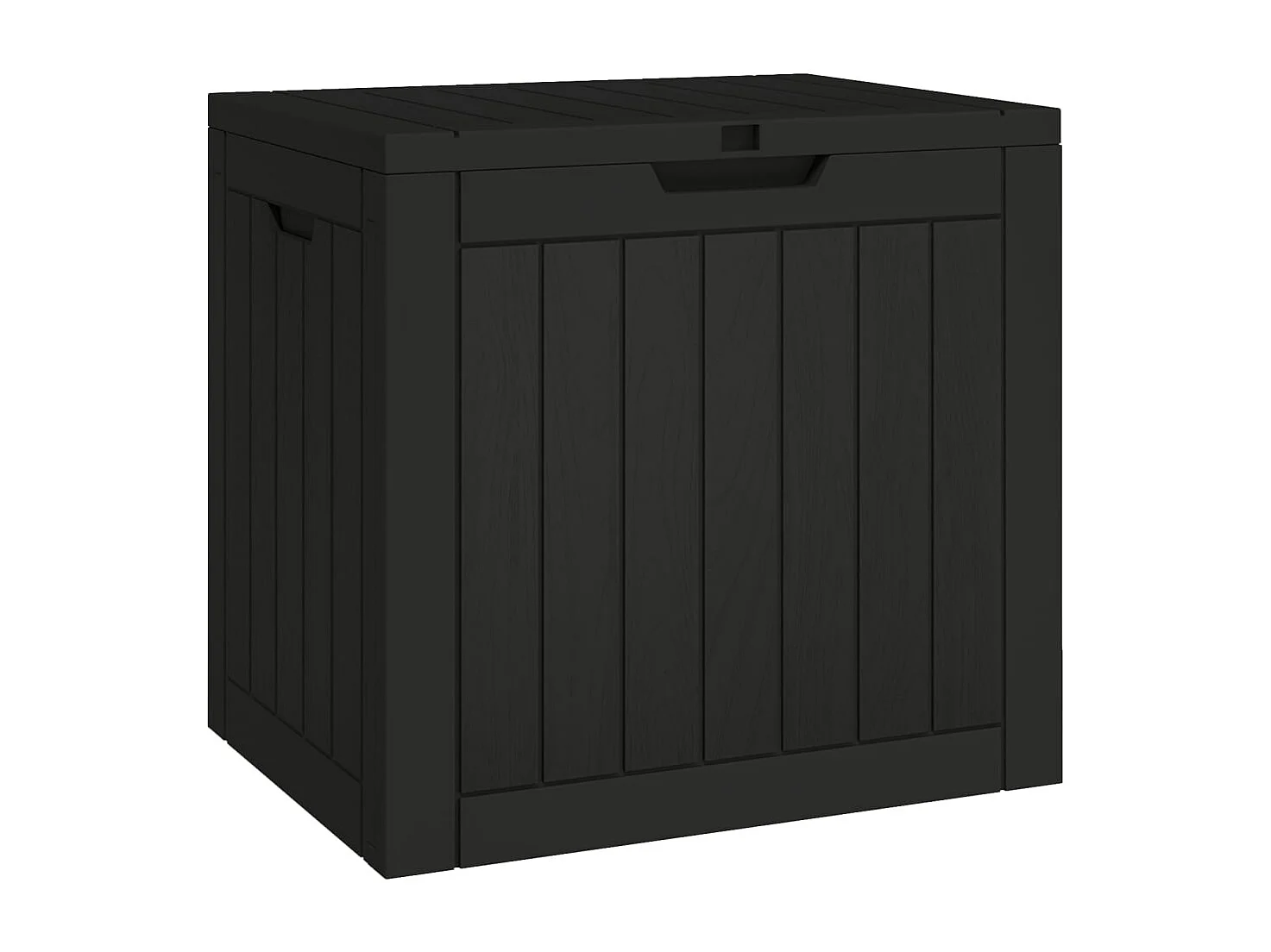 Champlin Tuinbox 55,5x43x53 cm polypropeen zwart