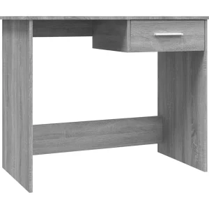 Broad Brook  Bureau 100x50x76 cm bewerkt hout grijs sonoma eikenkleurig