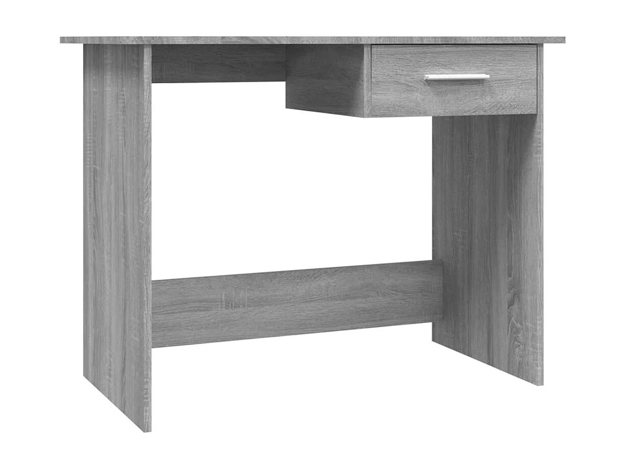 Broad Brook Bureau 100x50x76 cm bewerkt hout grijs sonoma eikenkleurig