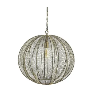By-Boo Floss hanglamp – Large 53 x 48 cm – goud By-Boo Floss hanglamp – Large 53 x 48 cm – goud